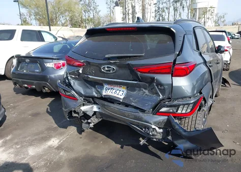 2022 Hyundai Kona Limited z USA, uszkodzony, nr VIN KM8K53A33NU838085